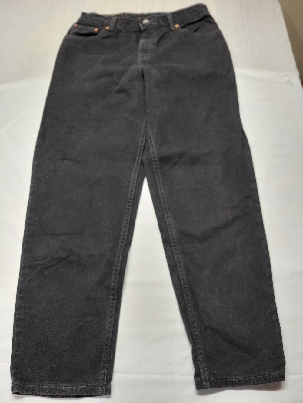 Vintage Y2K 00 Levi's 550 Relaxed Fit 12 Mis S Tapered Leg Denim Jeans 30x28